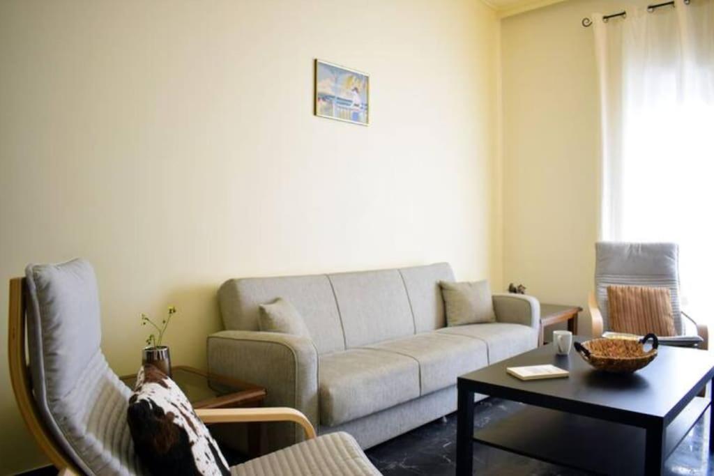 Marble Cool 2-Bedroom Down Town Yard House Kíssamos Extérieur photo